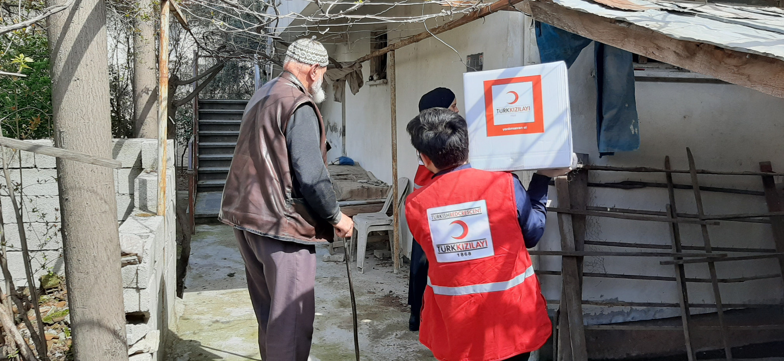 Türk kızılayı Antakya şubesi tarafından gerçekleştirilen faaliyetler