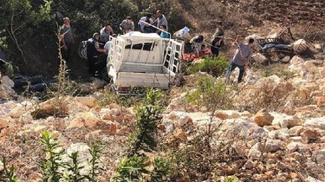 Antakya Yayladağı yolunda kaza 2 ölü 2 yaralı