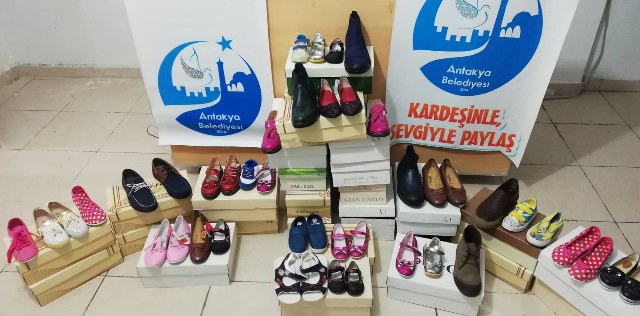 Antakya Belediyesi 100 çift ayakkabı dağıtacak