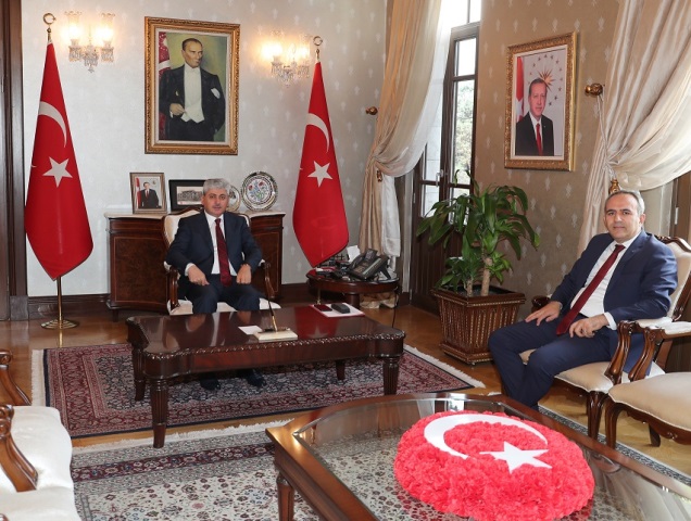 Adalet Komisyonu Başkanından veda ziyareti