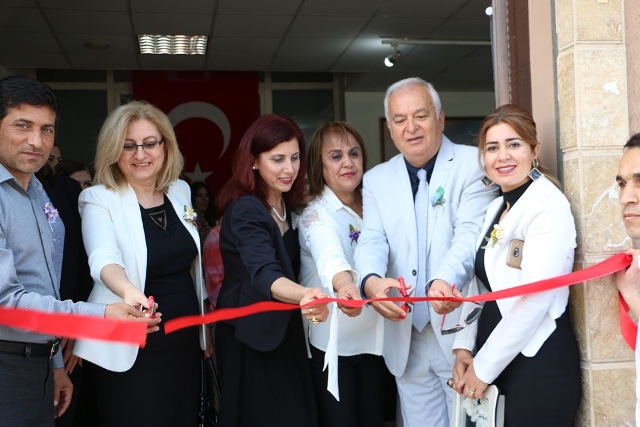 Kursiyerlerin yılsonu sergisi
