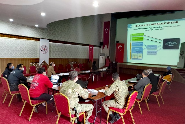 İl sağlık müdürlüğünde 2021 yılı ilk TAMP toplantısı 