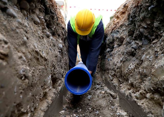 Güçlü ve temiz su için Samandağ da çalışmalar tam gaz