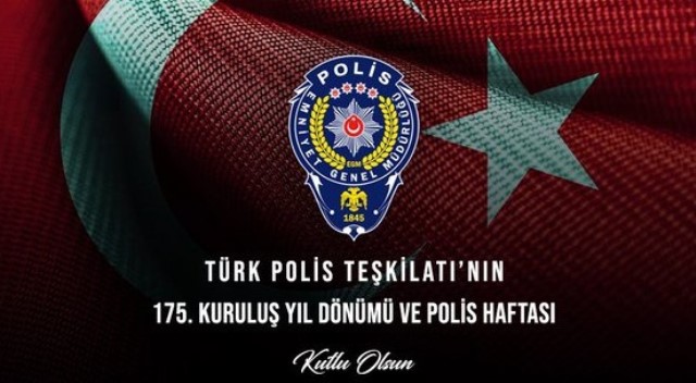 Hatay valisi Doğanın Polis Haftası Mesajı