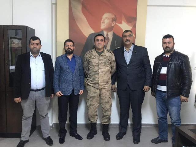 MHP Defne İlçe Yönetimi Jandarmayı ziyaret etti