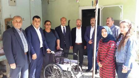 Başkan Atıç kendi elleriyle teslim etti