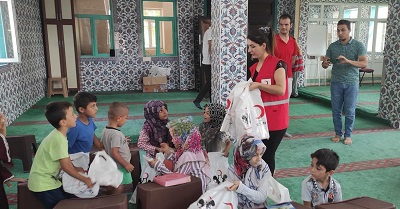 Kızılay’dan çocuklara hijyen eğitimi