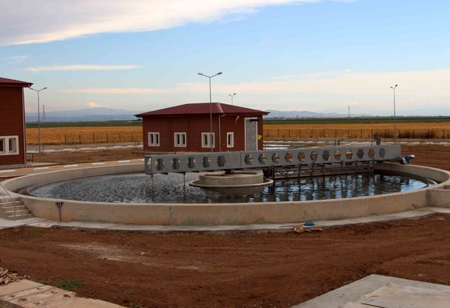 Reyhanlı arıtma tesisinin geçici kabulü yapıldı