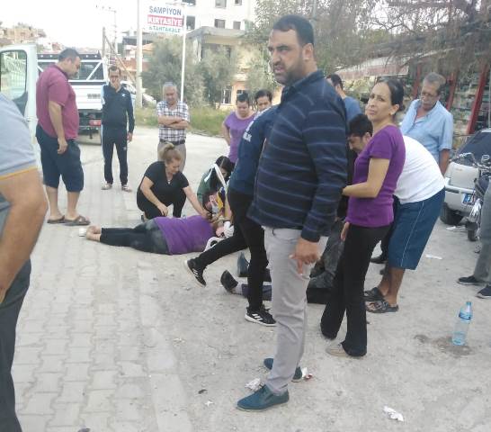 Ölüm yolunda yine kaza