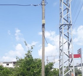 Direklerdeki kabloları çaldılar
