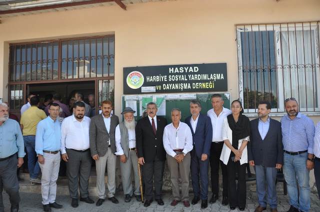 AK Partilerden taziye ziyareti