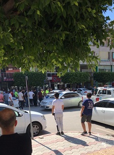 Payas ilçesinde şüpheli araç durduruldu
