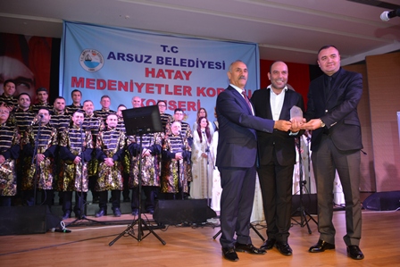 Arsuzlular türkülerde buluştu