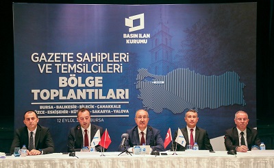 Gazete Sahipleri ve Temsilcileri Bölge Toplantıları başladı