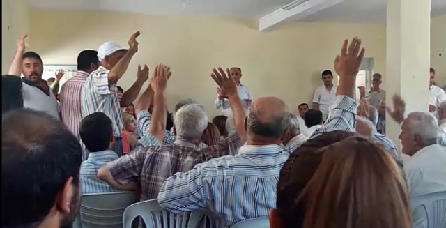 Toplantıda halk sesini yükseltti
