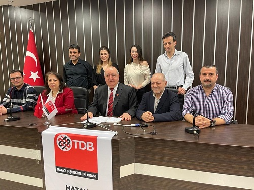 Hatay Dişhekimleri Odası yönetimi görev dağılımı yaptı