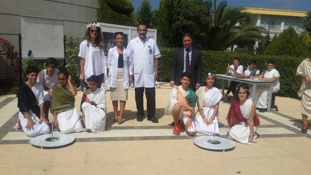 Dünyanın çevresini ölçüyoruz