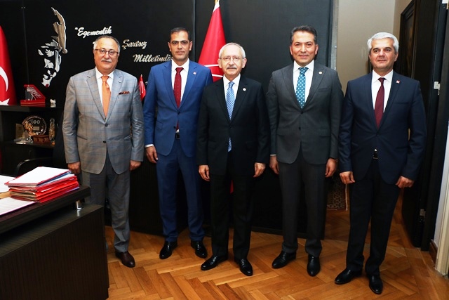 CHP nin ilçe başkanlarından Ankaraya çıkarma