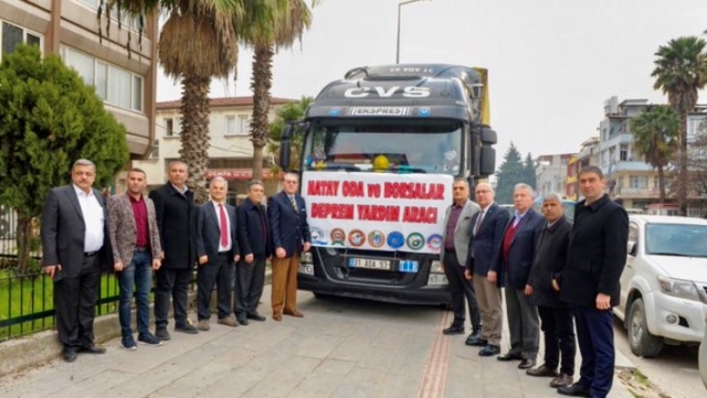 Odalardan Elazığa yardım
