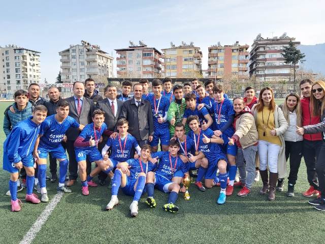 Hatay spor lisesi şampiyon