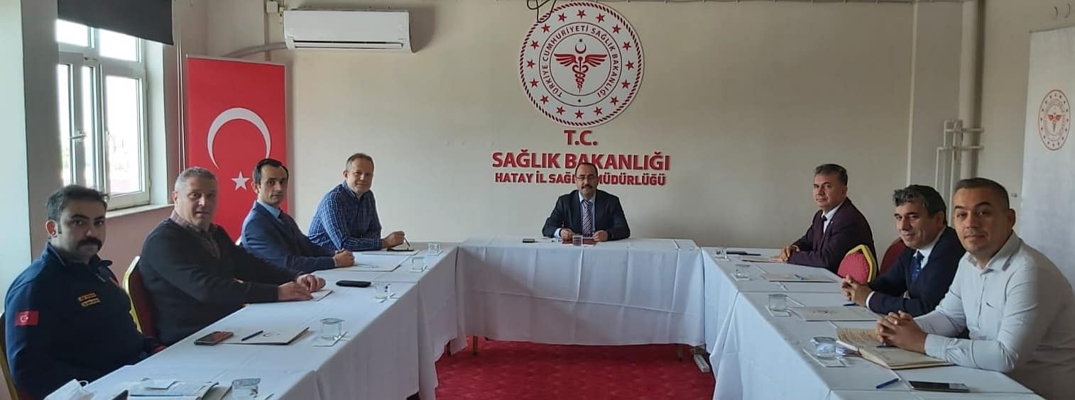 Sağlık Müdürlüğünde değerlendirme toplantısı