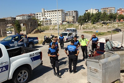 Zabıtadan çevre sağlığı ve trafik denetimi