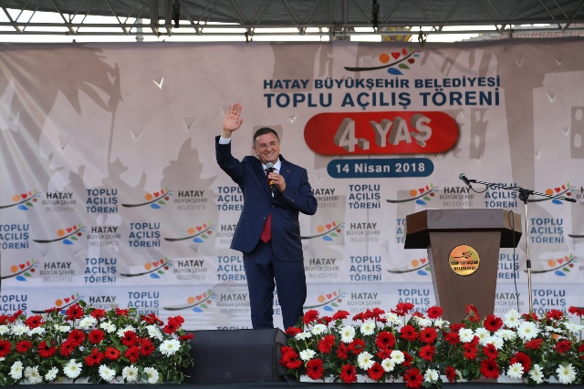 Başkan Savaş Hatay halkına teşekkür etti