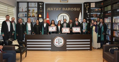 Hatay Barosuna 3 yeni avukat