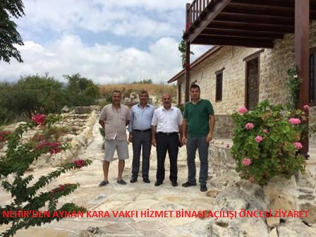 BAŞKAN NEHİR AYHAN KARA VAKFINDA 