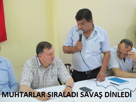 Çekmecede gündem yine SU