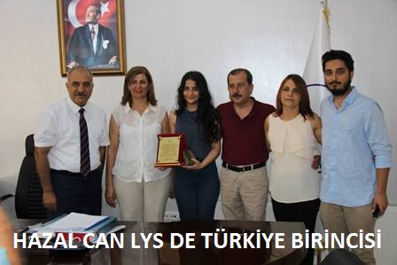 TÜRKİYE BİRİNCİSİ HATAYDAN 